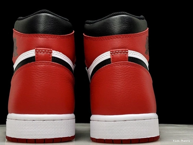 Kicked Out Shoe Store 555088-125 Jordan 1 Air Black Retro Toe 0626